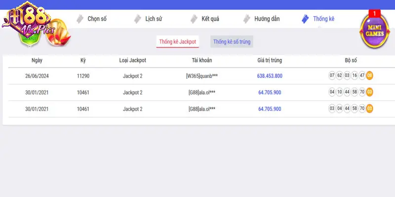 Giao diện cược xổ số Mega Millions tối ưu trải nghiệm