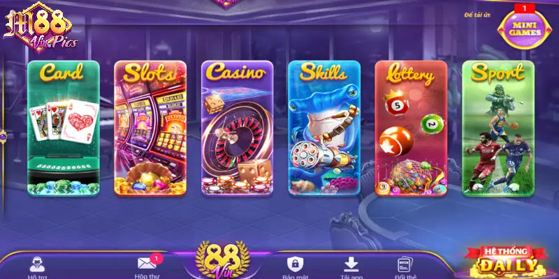 Vào mục Skill để tìm game bắn cá yêu thích